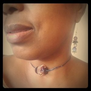 Rustic Elegance *Handmade Copper Bead Choker